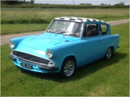 AllyFab - aluminium radiator for Ford Anglia